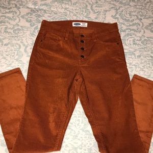 High-Rised Corduroy Pants